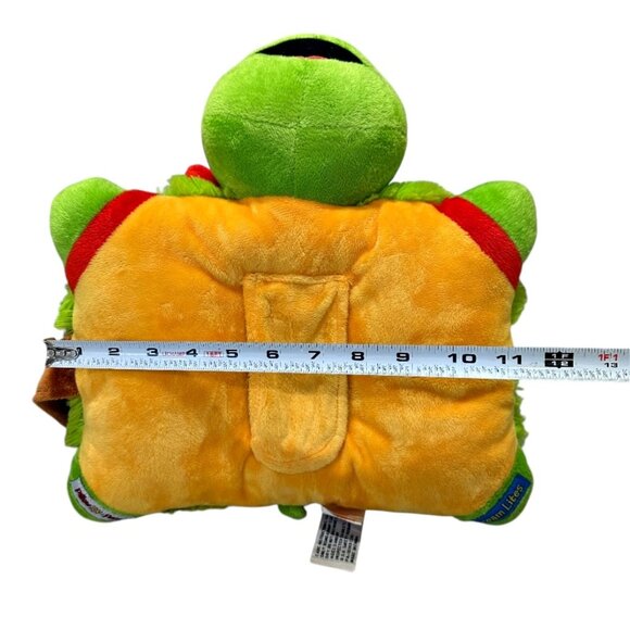 Pillow Pets Dream Lites Raphael Teenage Mutant Ninja Turtles 2013 TMNT **WORKS - Picture 10 of 12